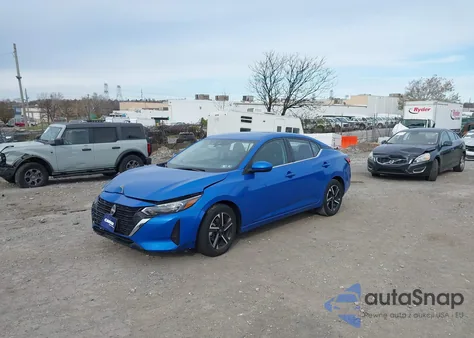 2024 Nissan Sentra Sv Xtronic Cvt из США, поврежденный, VIN 3N1AB8CV0RY329789